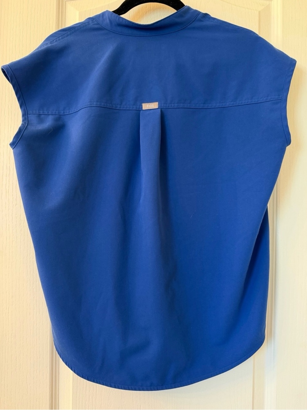 Figs Rafaela oversized top royal blue xxs